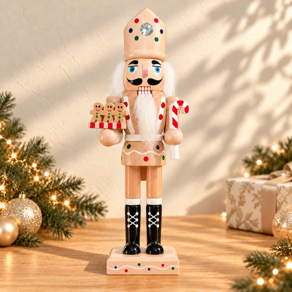 Gingerbread Nutcracker - 25 cm