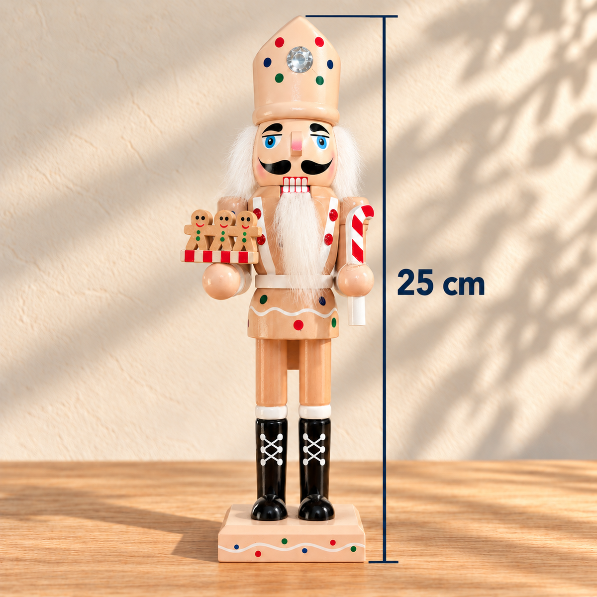 Gingerbread Nutcracker - 25 cm