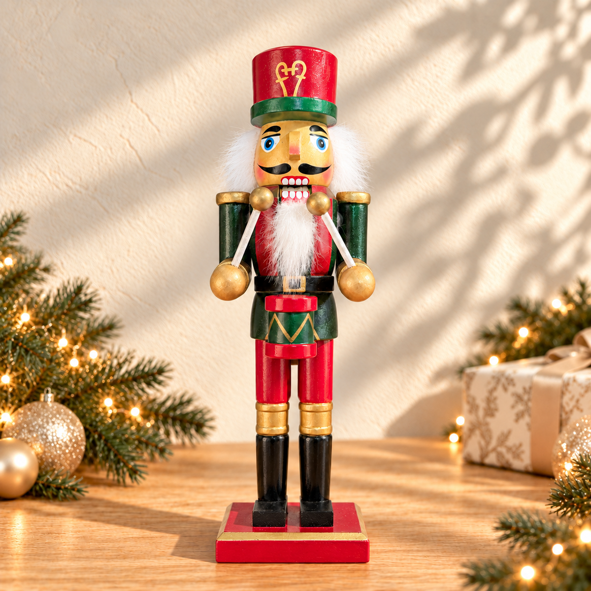 Drummer Nutcracker - 25 cm