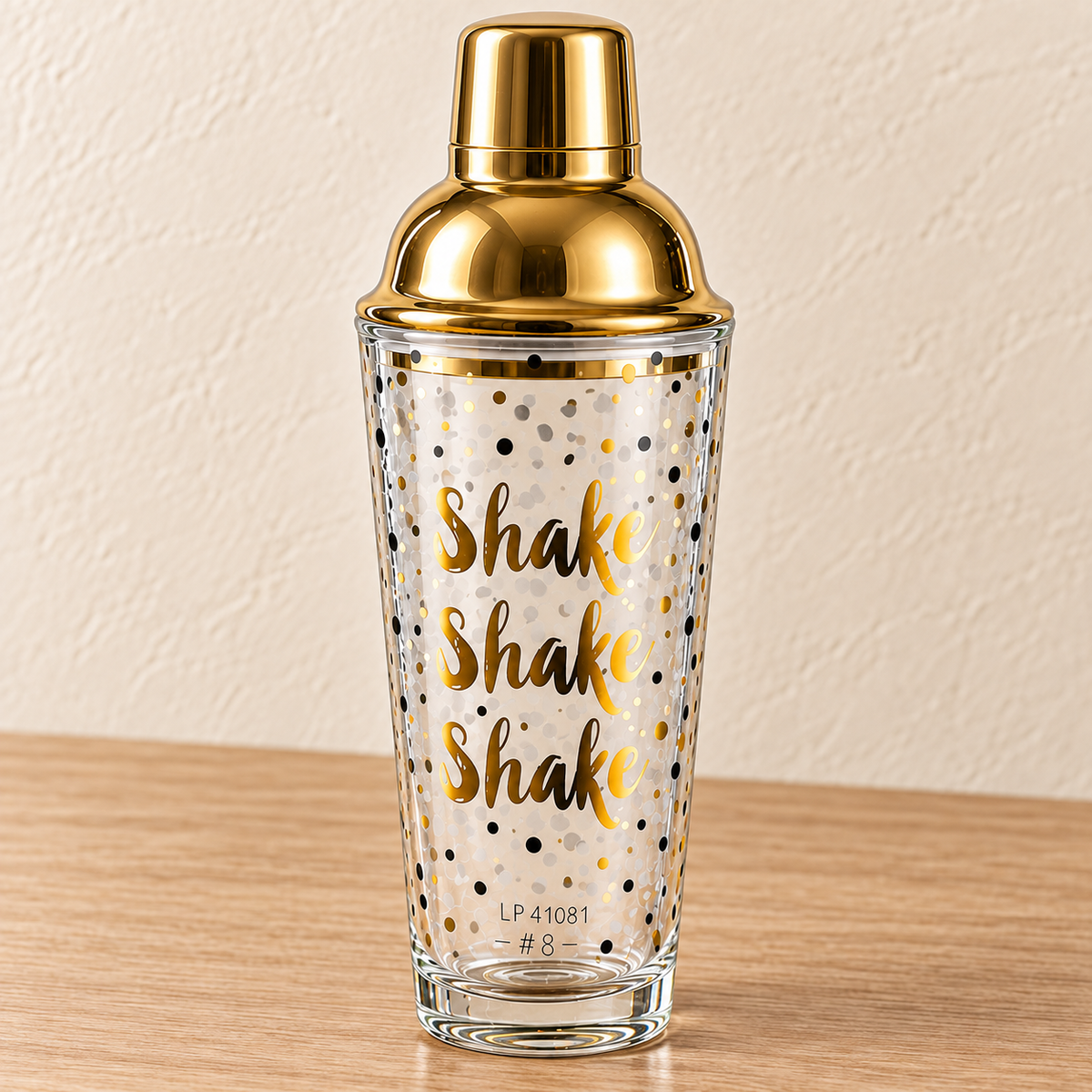Gold Cocktail Shaker