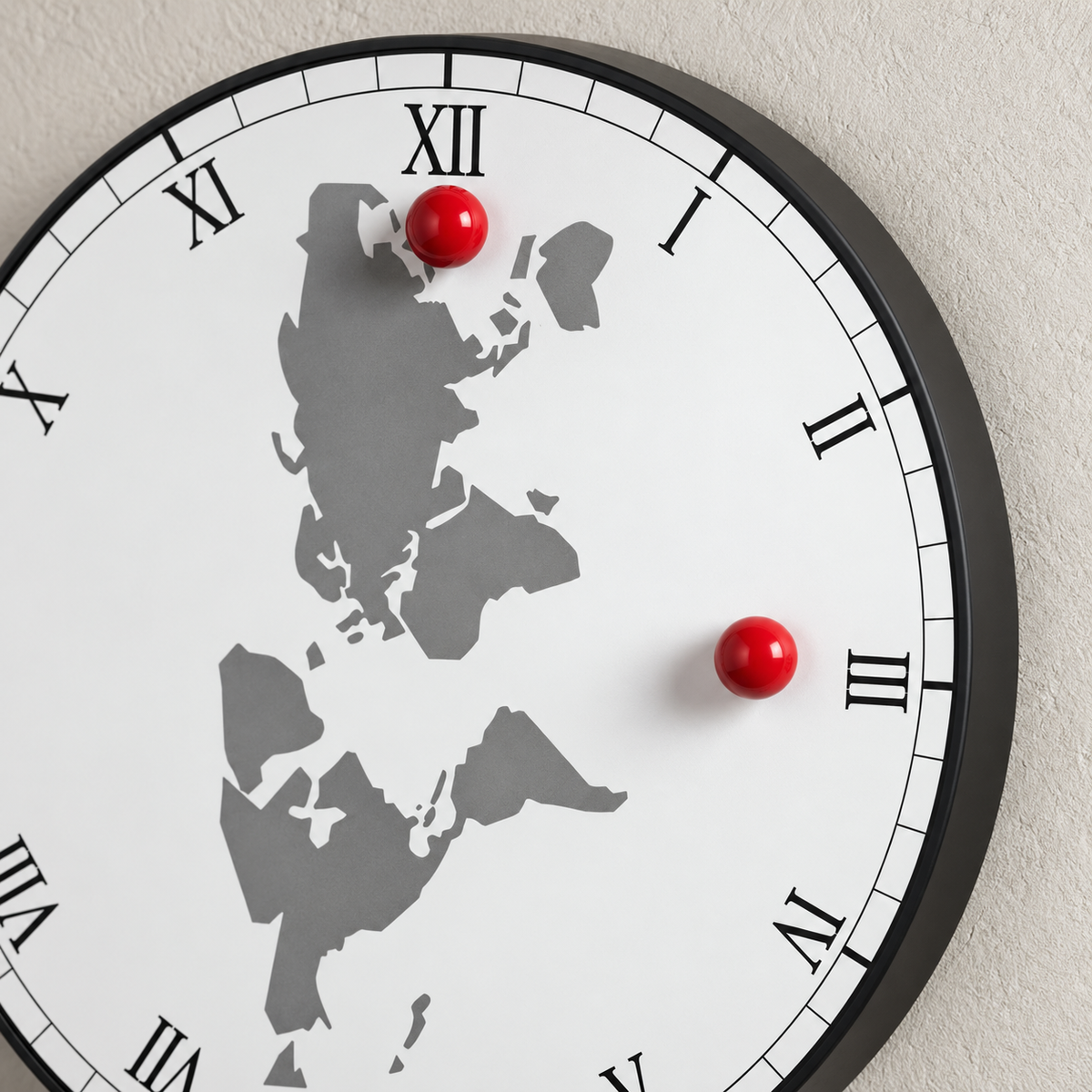 Magnetic Wall Clock