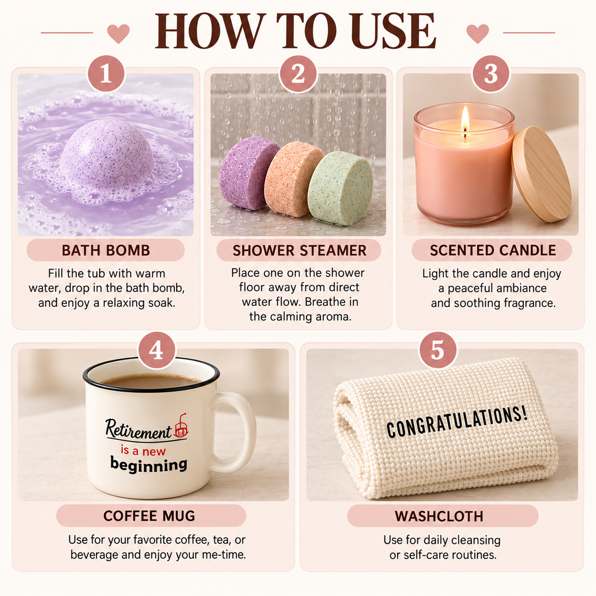 Retirement Relaxation Gift Set