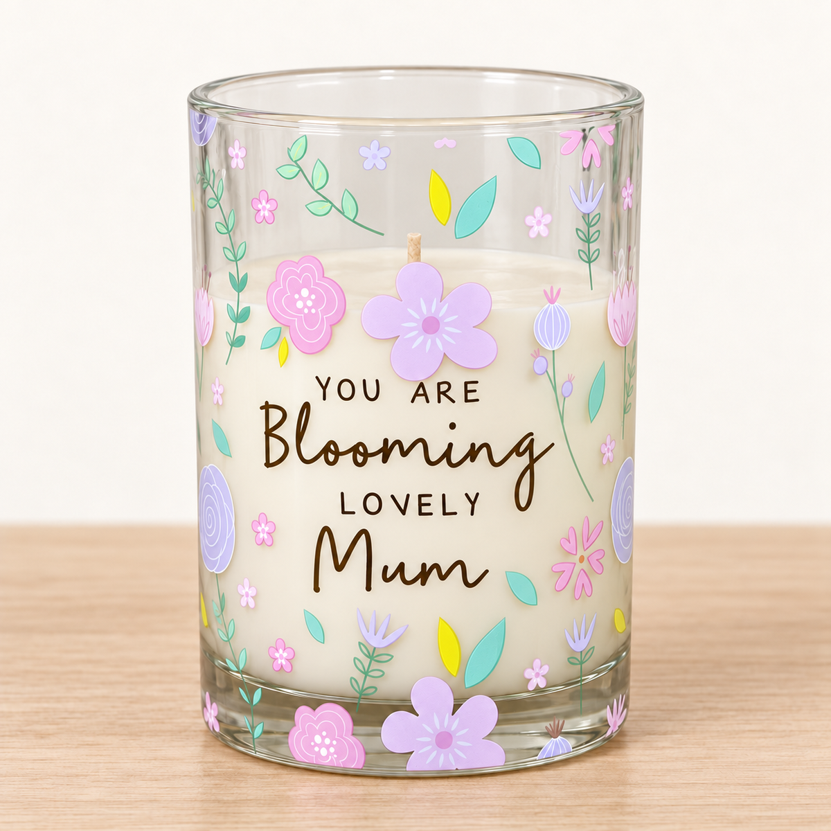 Blooming Lovely Mum Candle