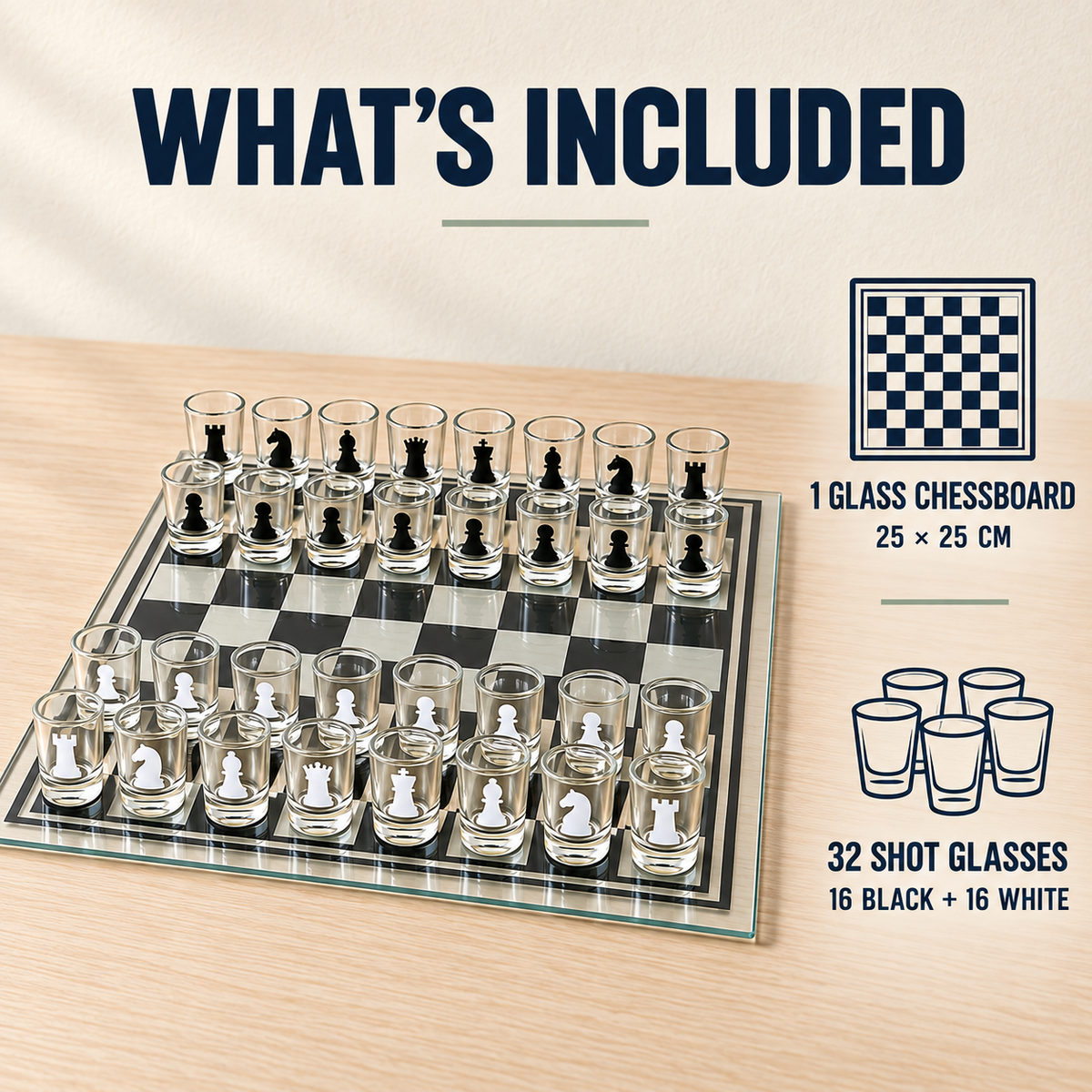 Drinking Chess Set