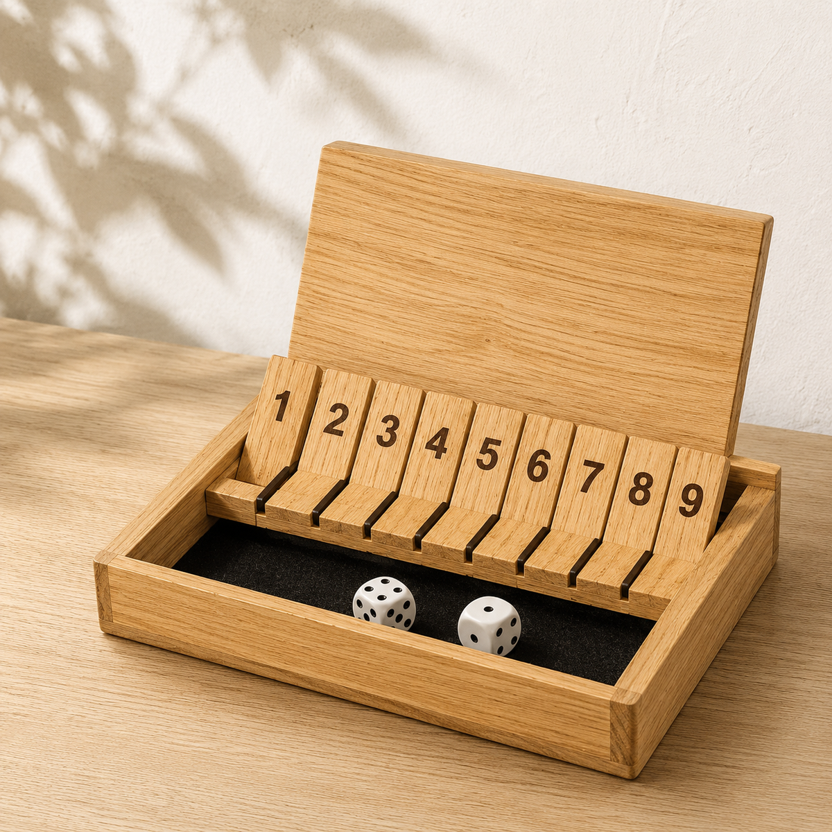 Shut the Box Dice Game