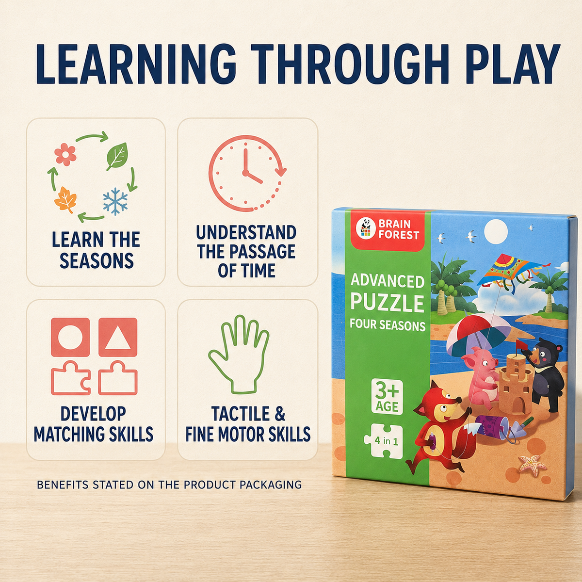 4-in-1 Progressive Puzzle