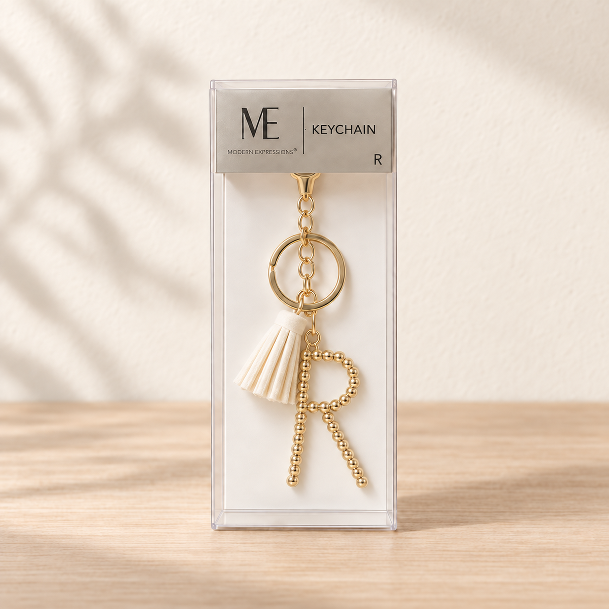 Initial Charm Keychain - Choose Your Letter
