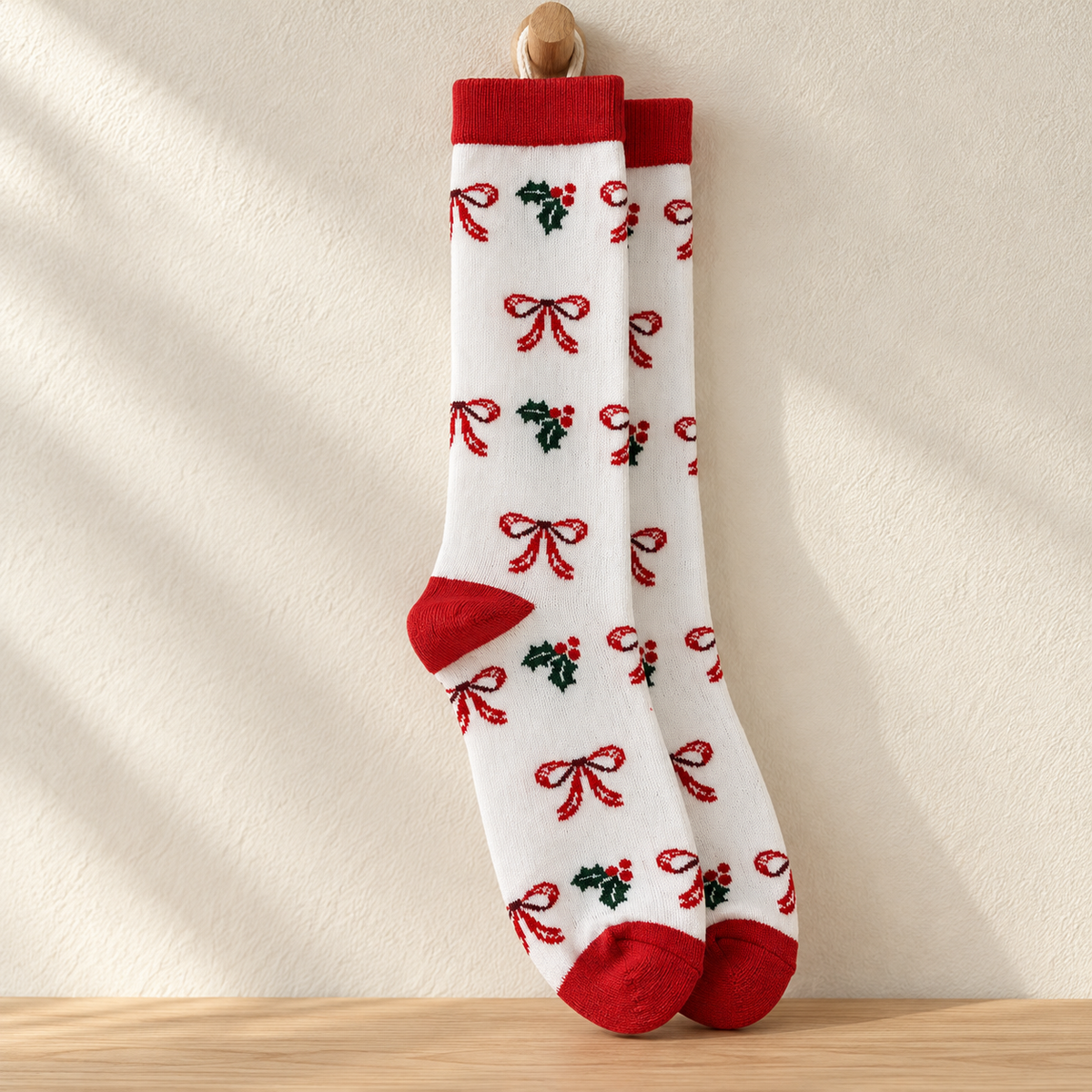 Merry & Bright Christmas Socks