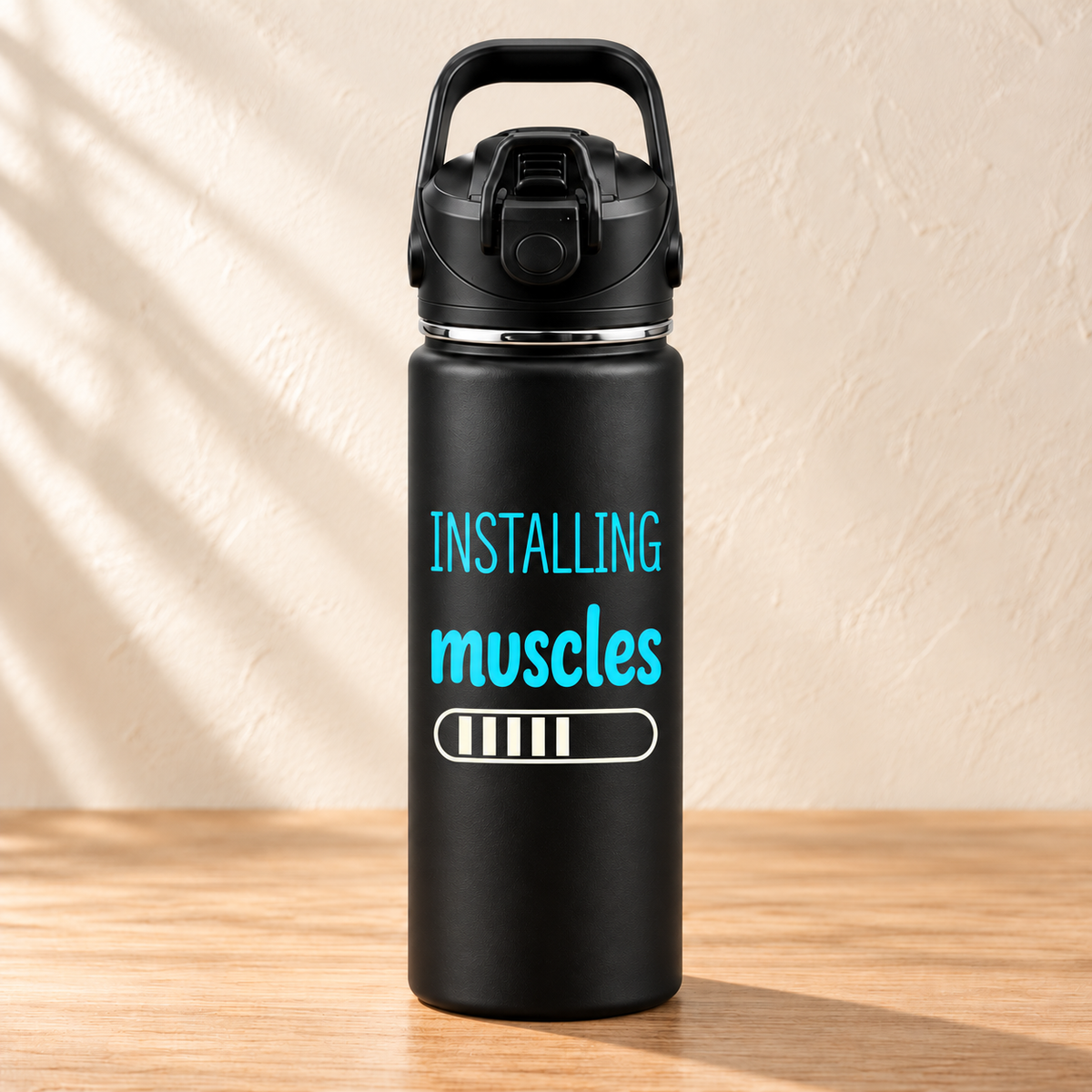 Muscles Loading Bottle