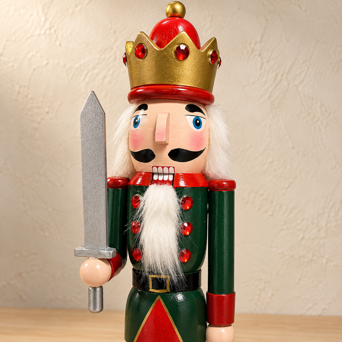 Handmade Christmas King Nutcracker – 43 cm