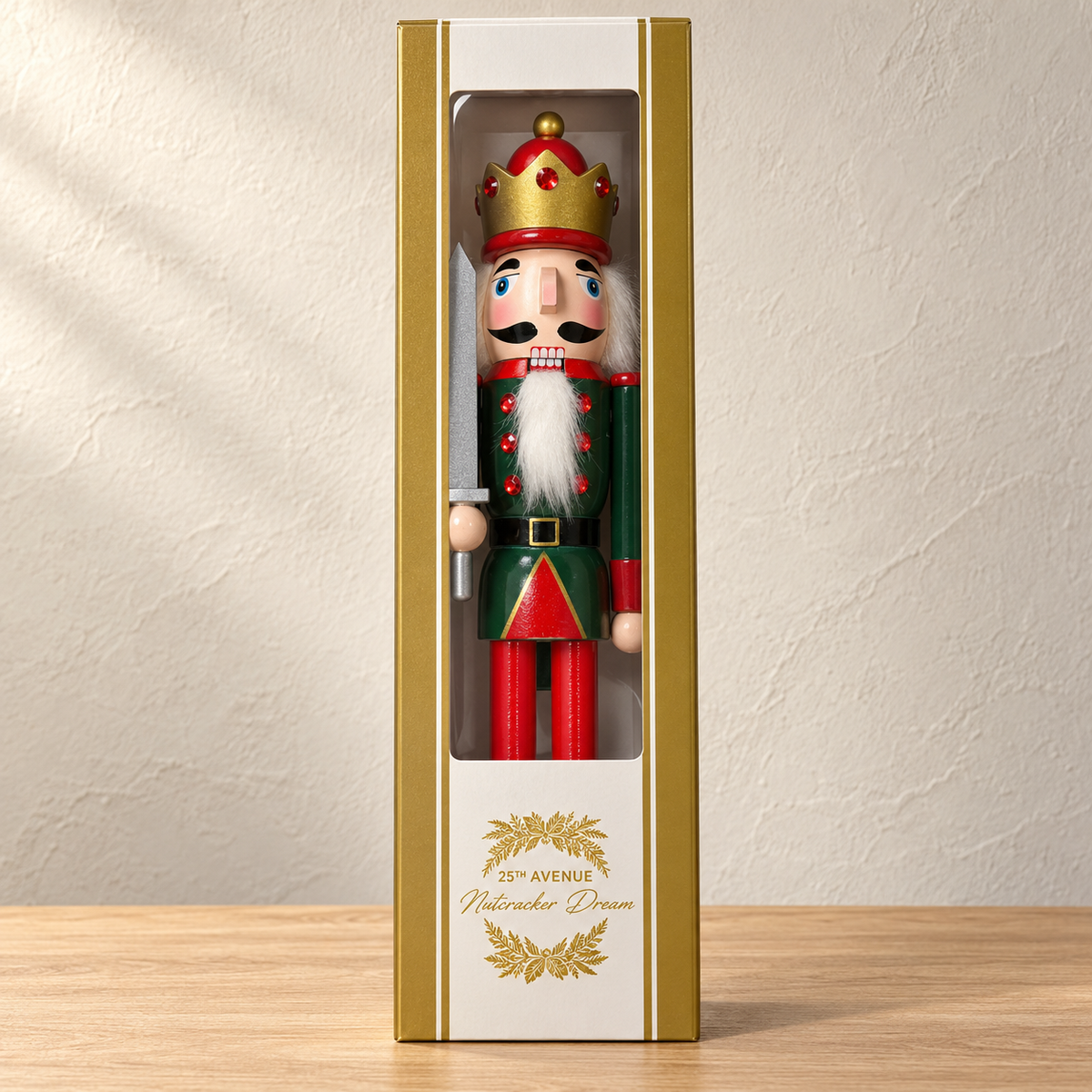 Handmade Christmas King Nutcracker – 43 cm