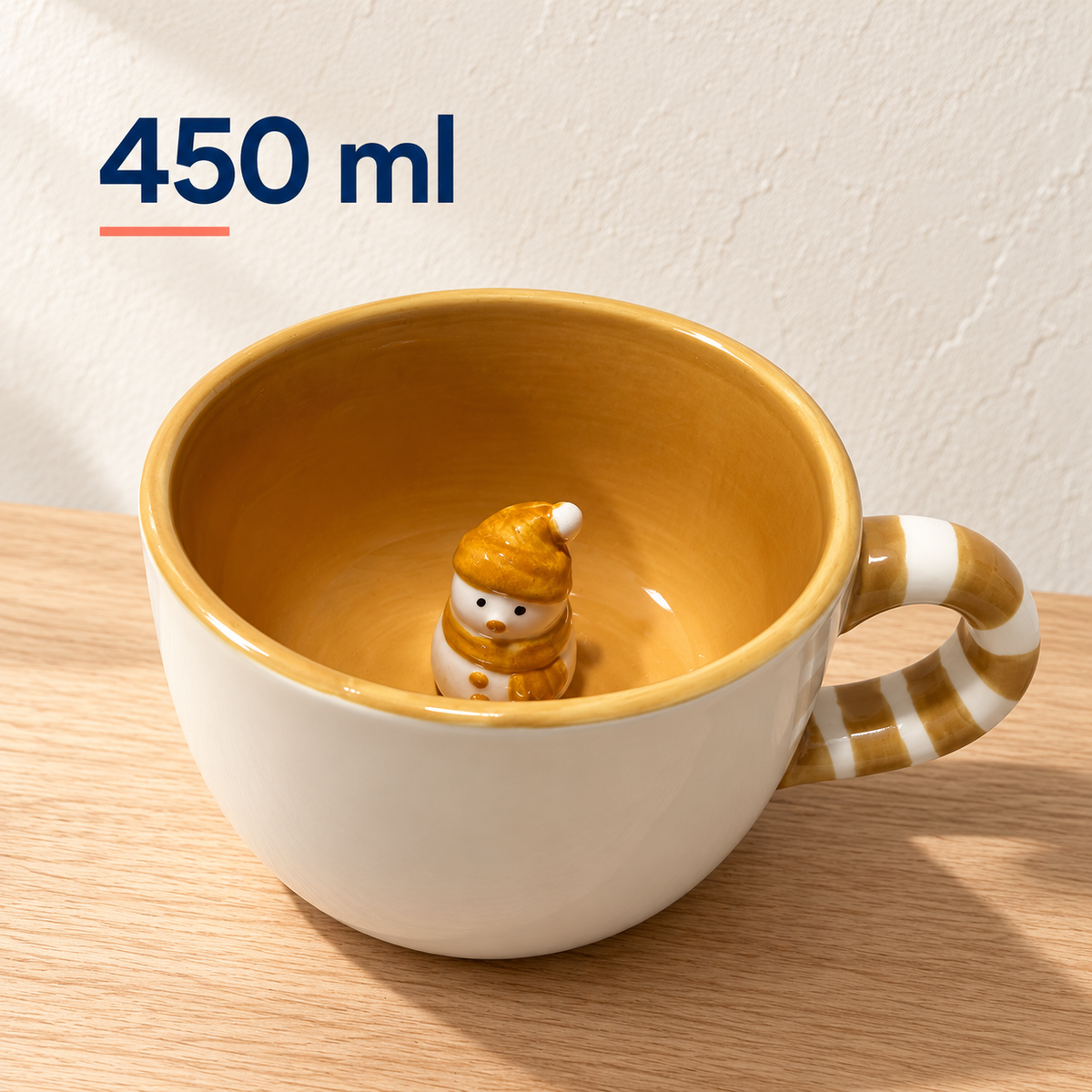 Snowman Surprise Christmas Mug