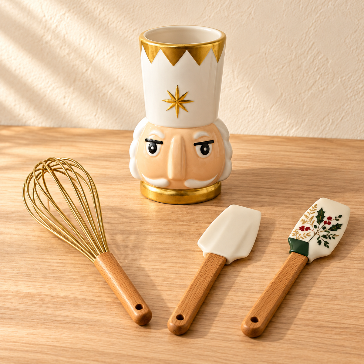 Nutcracker Christmas Baking Set
