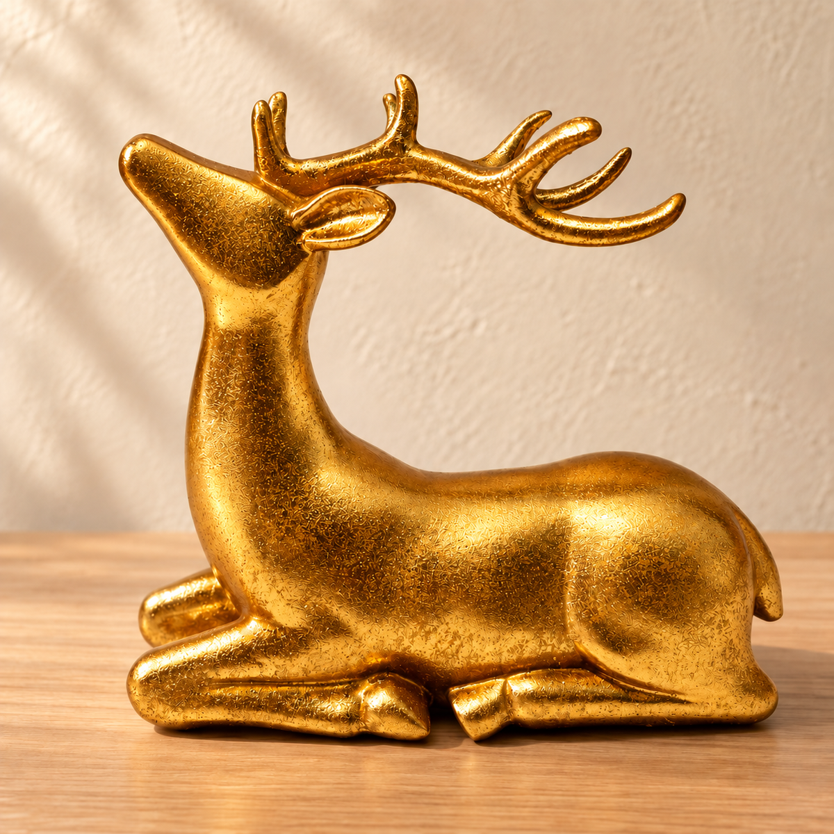 Gold Reindeer Figurine – 2 Styles
