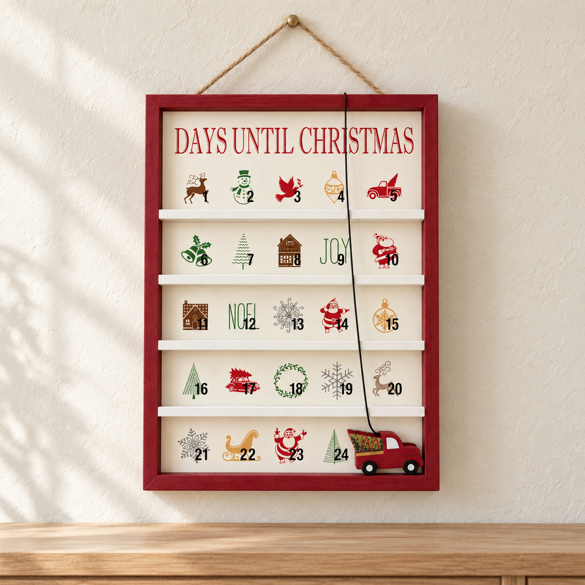 Christmas Countdown Wall Calendar