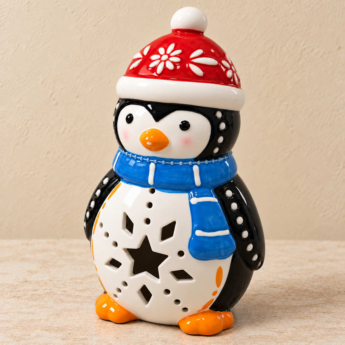 Light-Up Christmas Penguin Decoration