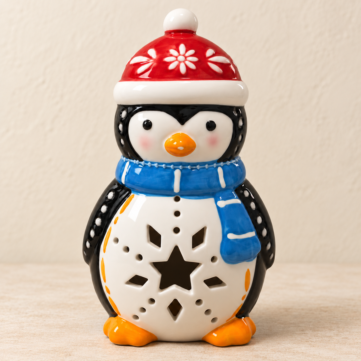 Light-Up Christmas Penguin Decoration