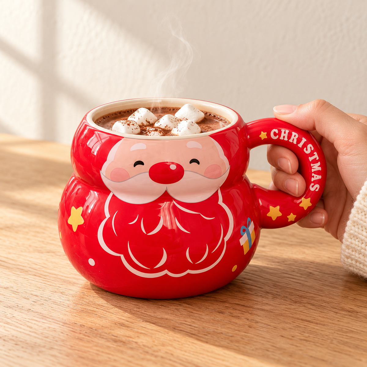 Jolly Santa Mug Set