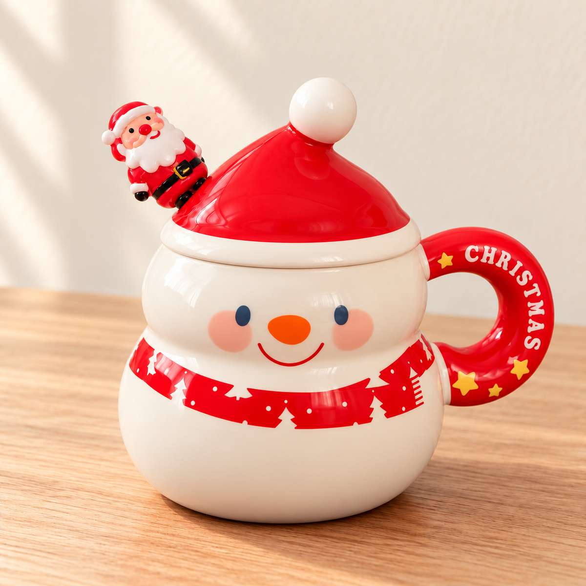 Snowman Christmas Mug Set