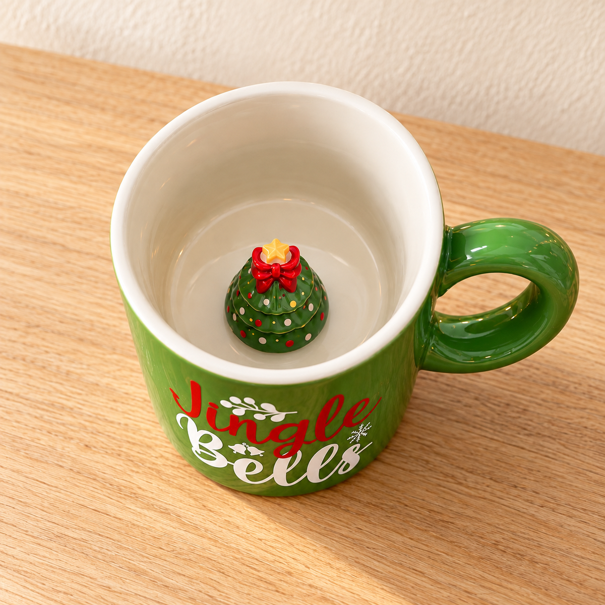 Christmas Tree Peekaboo Mug