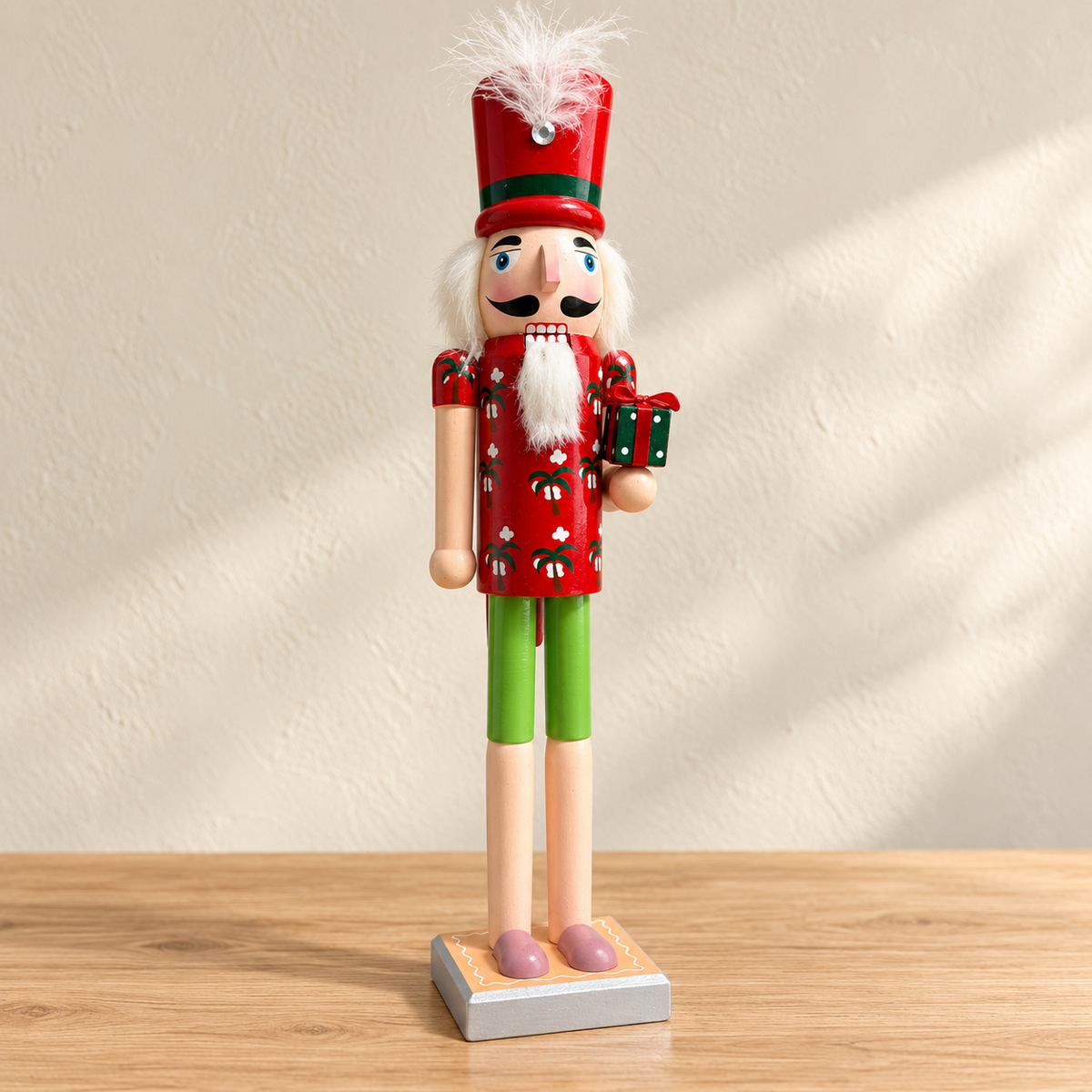 Handmade Tropical Christmas Nutcracker – 43 cm