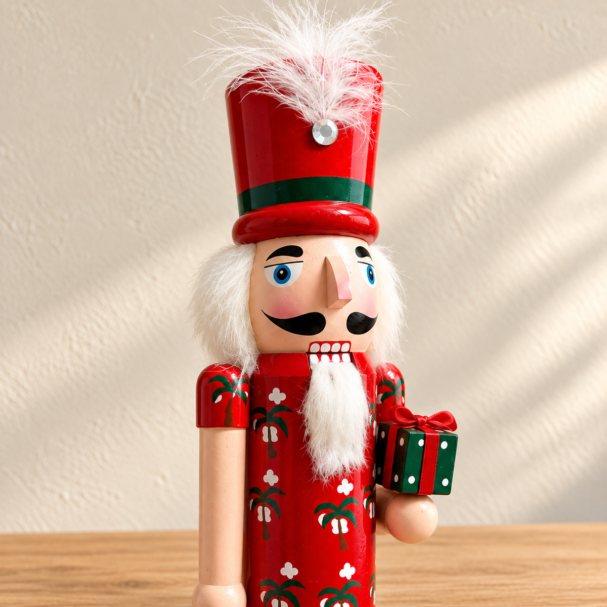 Handmade Tropical Christmas Nutcracker – 43 cm