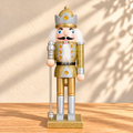 Golden King Nutcracker - 25 cm
