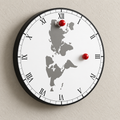 Magnetic Wall Clock