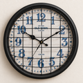 Vintage Metal Wall Clock