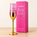 Happy Birthday Champagne Flute