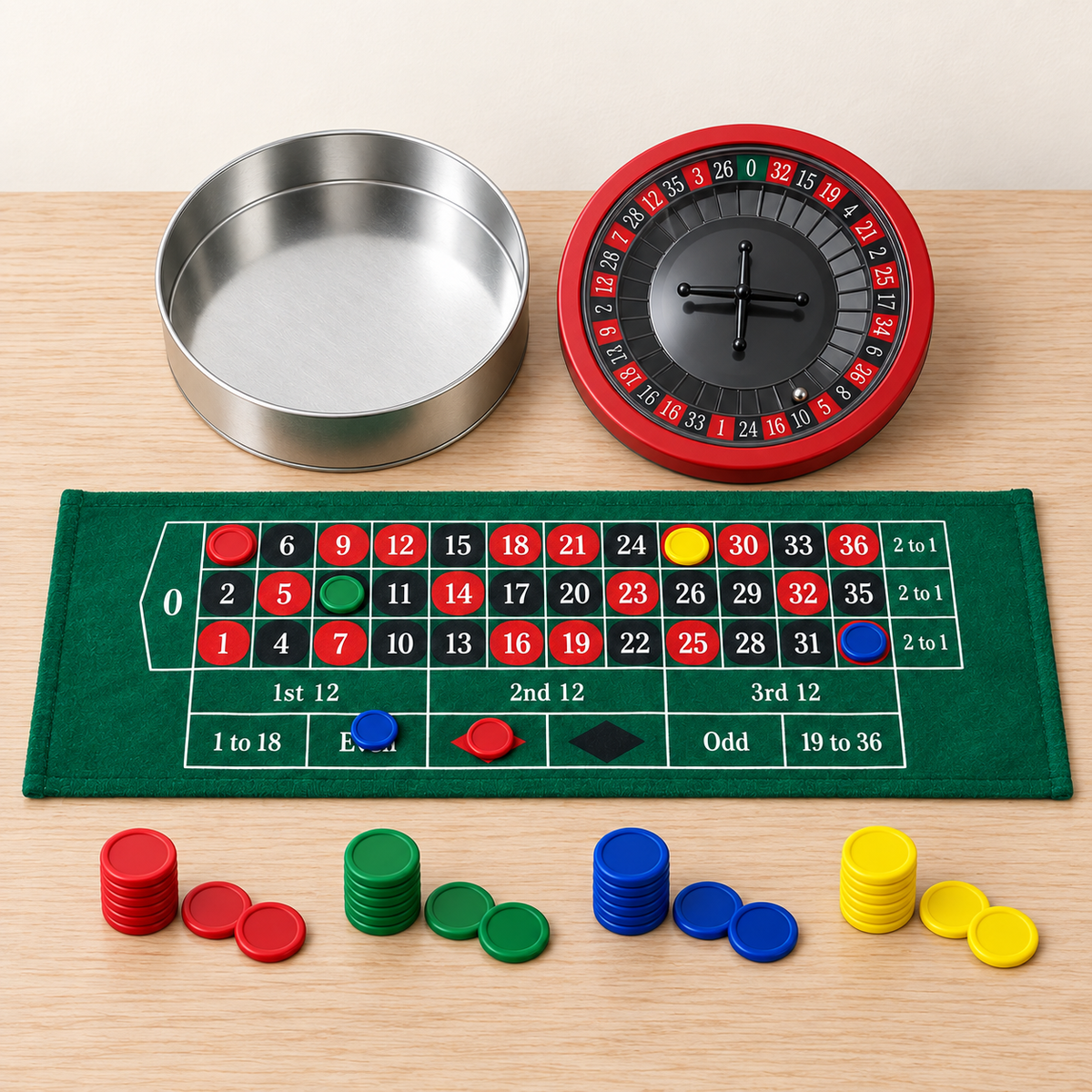 Mini Roulette Game Set