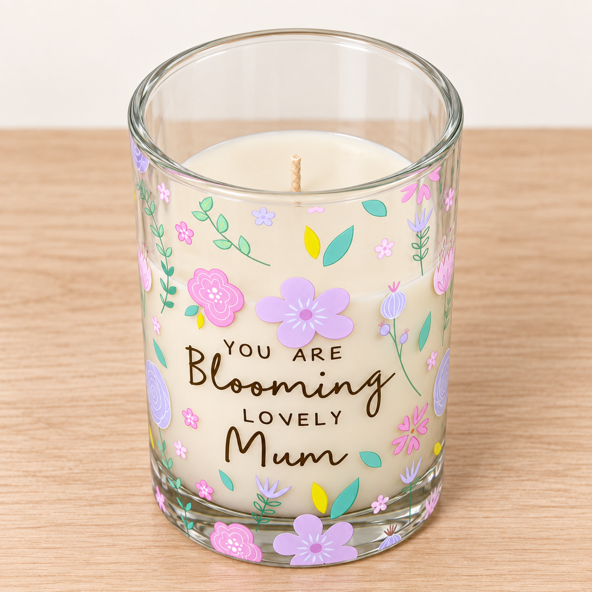Blooming Lovely Mum Candle