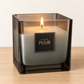 PUUR Smoked Glass Candle