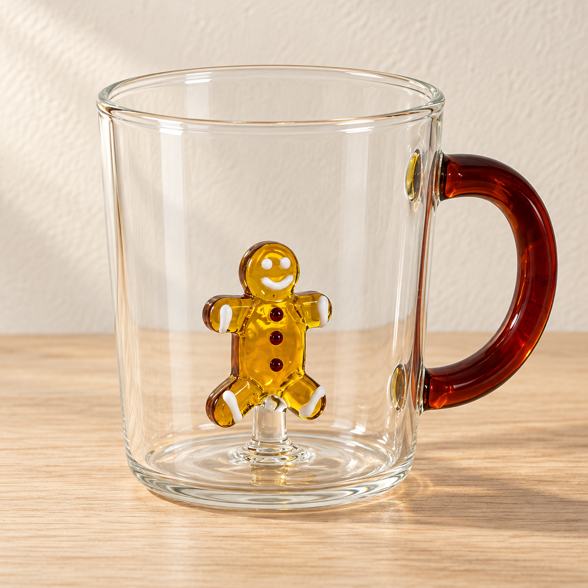 Festive Character Glass Mug