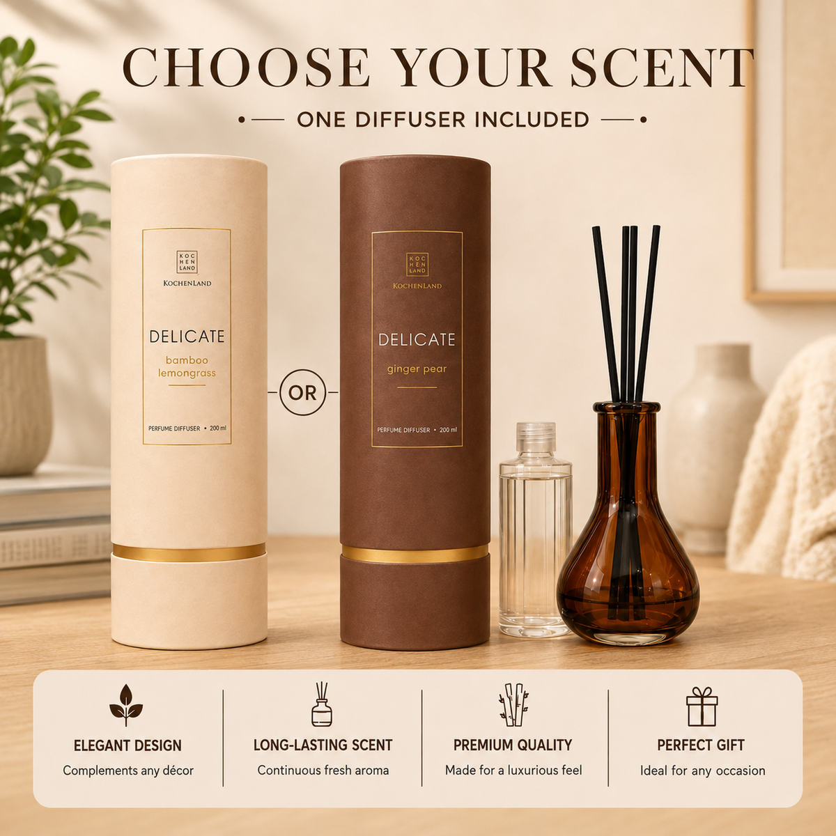 Delicate Reed Diffuser