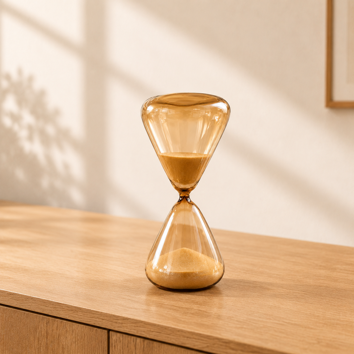 Sculptural Hourglass