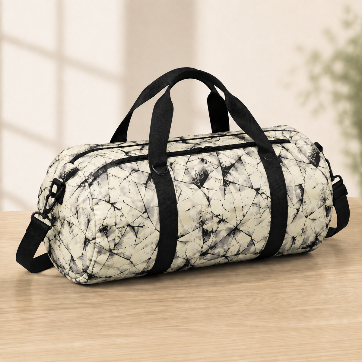 Reflective Color-Shift Duffle Bag