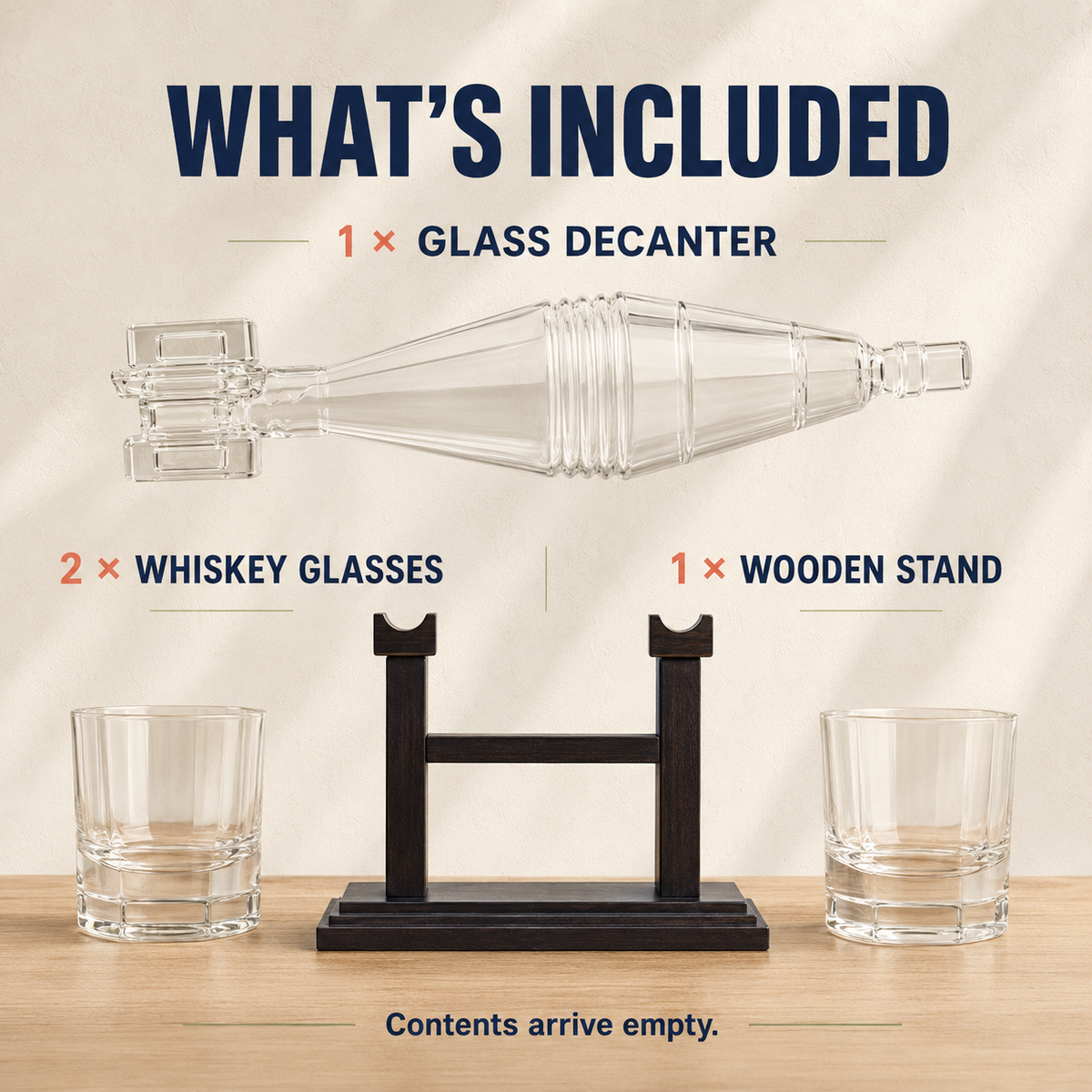 Whiskey Decanter Set