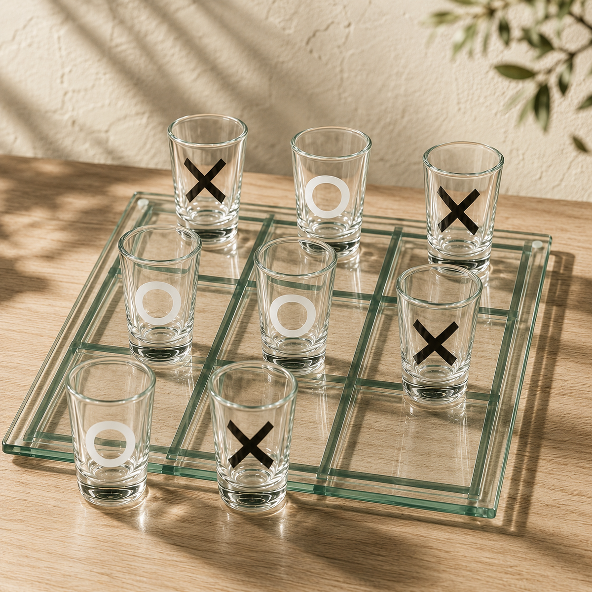 Tic-Tac-Toe Drinking Game