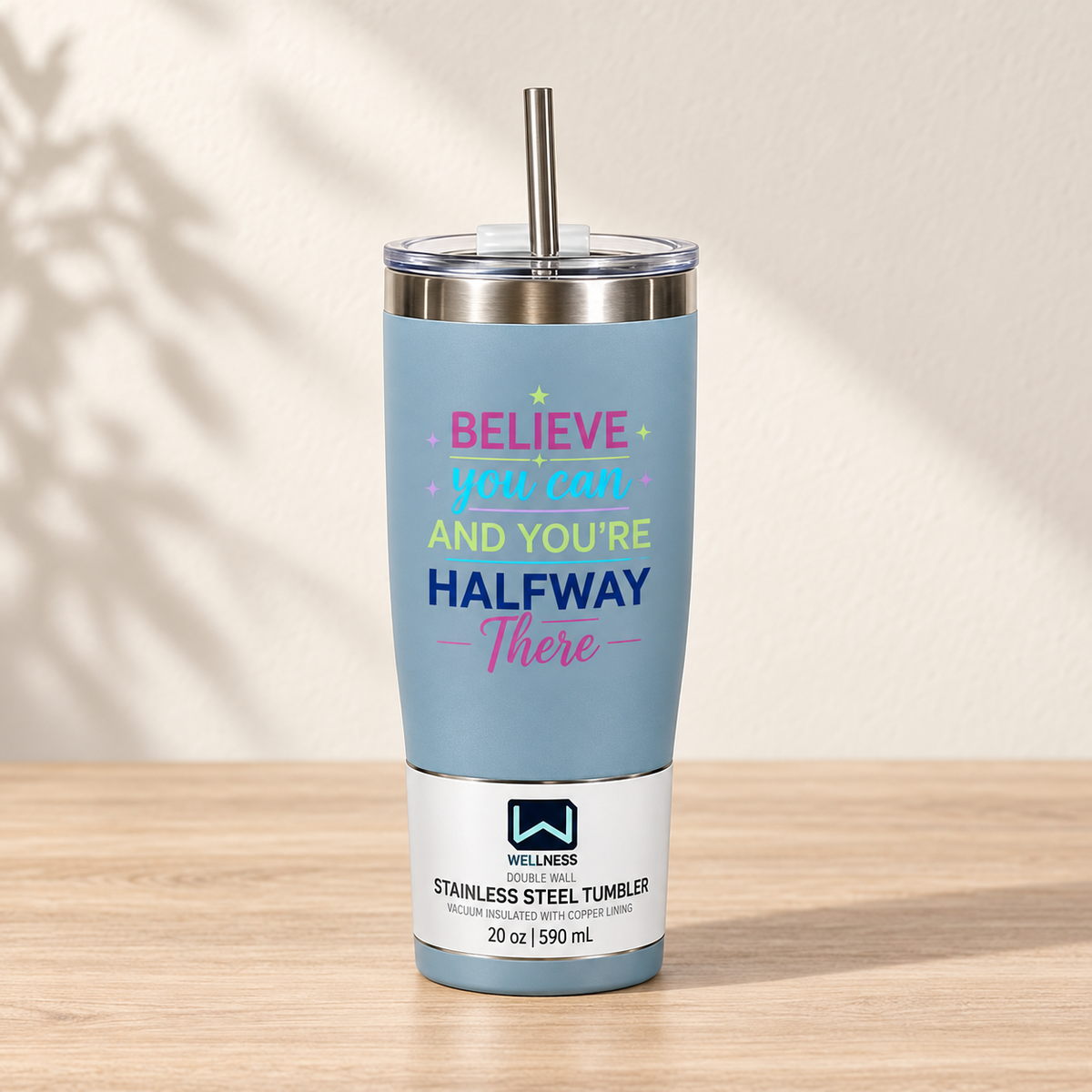Motivational Tumbler - 20 oz