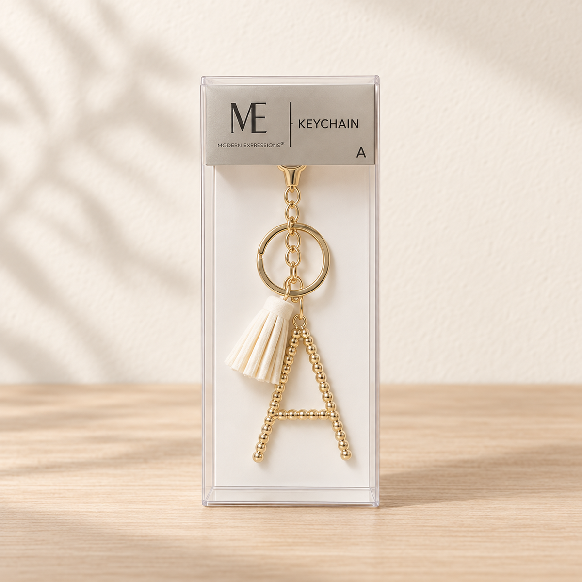 Initial Charm Keychain - Choose Your Letter