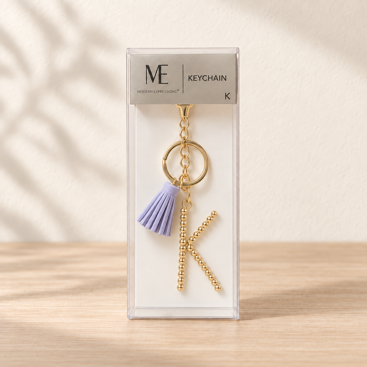 Initial Charm Keychain - Choose Your Letter