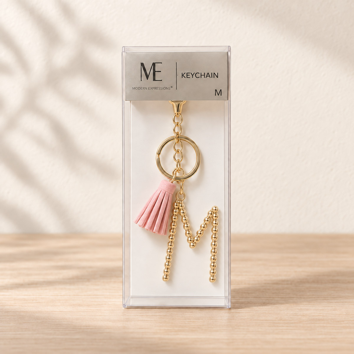 Initial Charm Keychain - Choose Your Letter