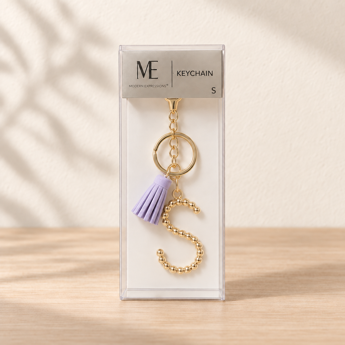 Initial Charm Keychain - Choose Your Letter