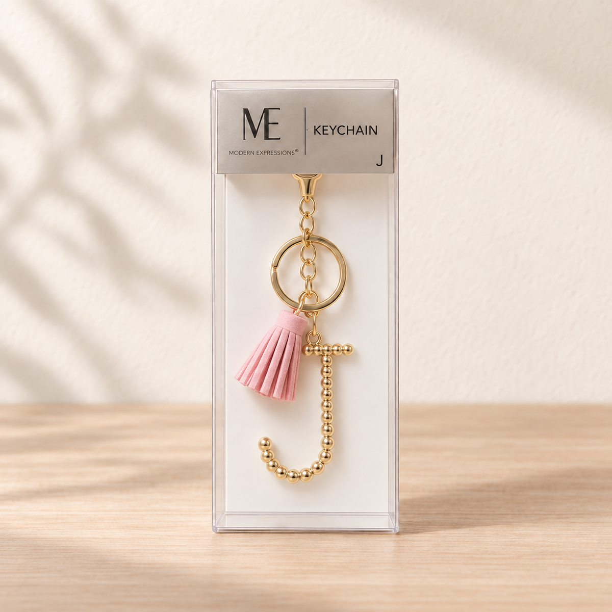 Initial Charm Keychain - Choose Your Letter