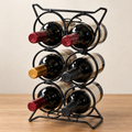 6-Bottle Metal Wine Rack