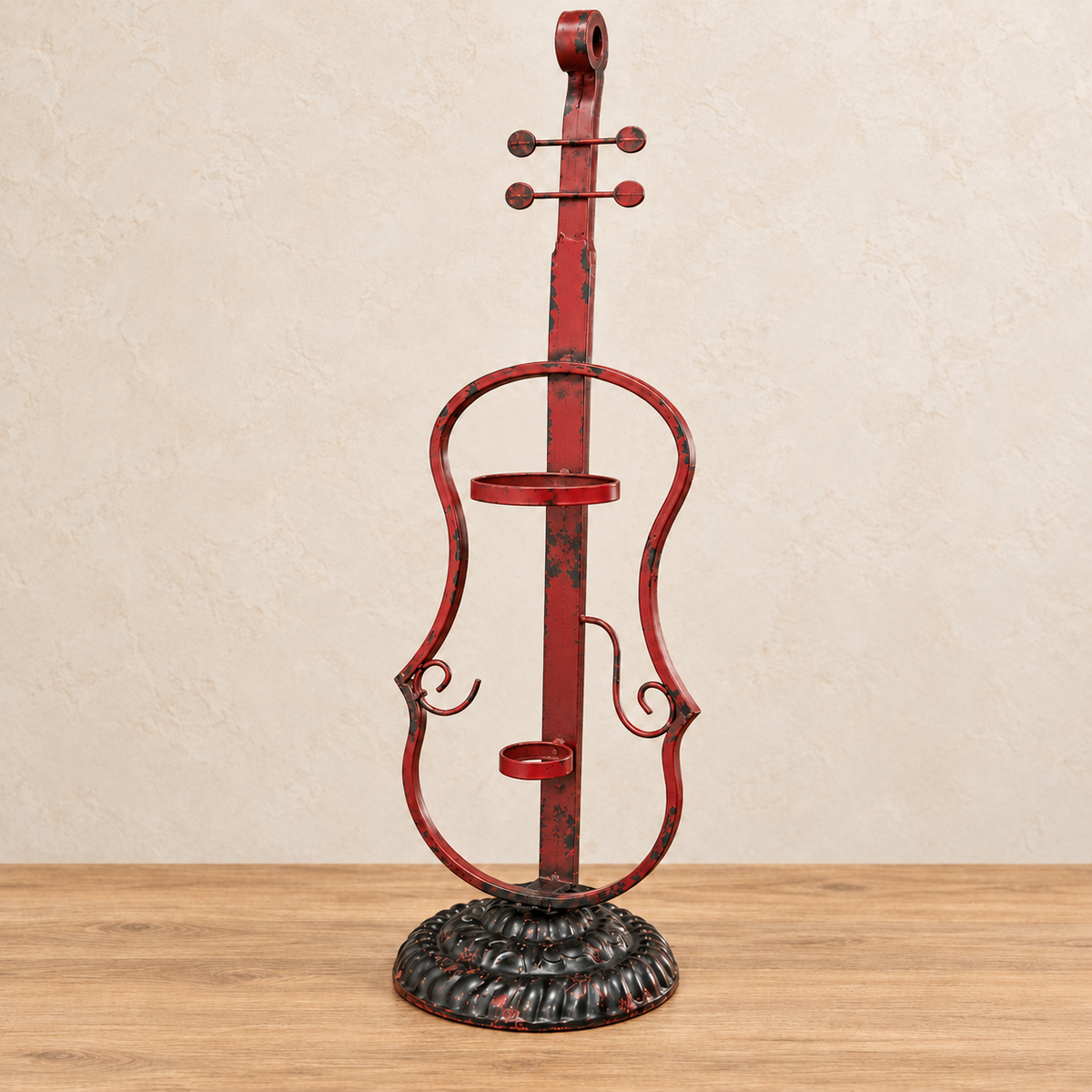 Vintage Violin Wine Bottle Holder