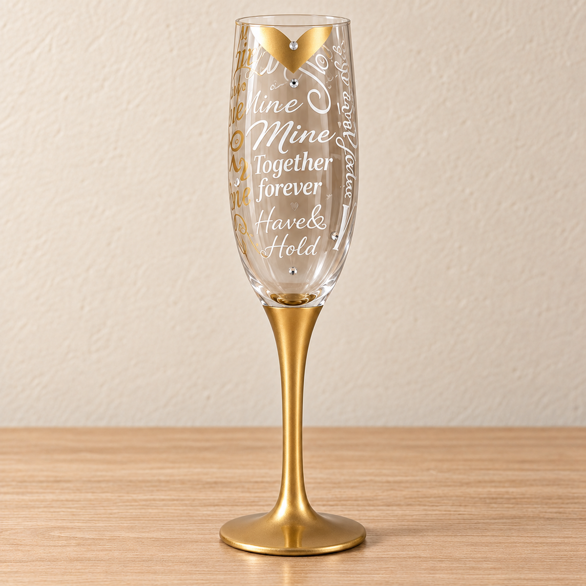 Together Forever Champagne Flutes