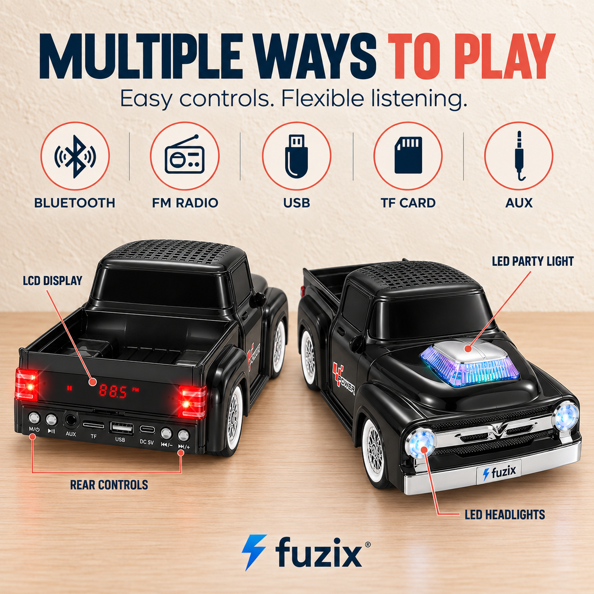 Fuzix Truck Bluetooth Speaker