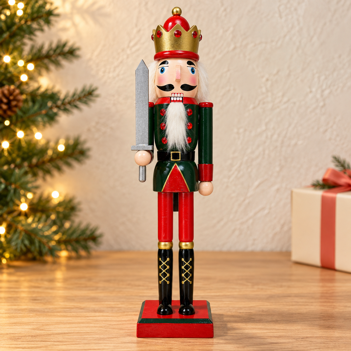 Handmade Christmas King Nutcracker – 43 cm